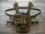 Chest rig ATACS FG cordura UNIKAT kompletny duży zestaw asg NOWY