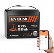 AKUMULATOR LiFePO4 12V 100Ah BT Z BMS 100A UPS sterowanie przez Bluetooth