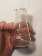 Kolba stożkowa płaskodenna 100ml szkło borokrzemowe