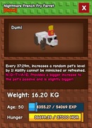 Grow a Garden | nm French Fry Ferret | FFF | Roblox