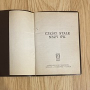 Części stałe Mszy Świętej 1968