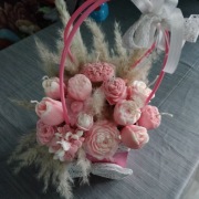 Flower box z wosku sojowego 