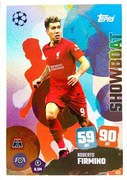 Topps MATCH ATTAX 25/26 - Showboat - Roberto Firmino NEW