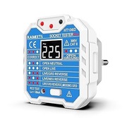Tester gniazd KAIWEETS HT106E - wtyczek RCD - napięcia elektrycznego