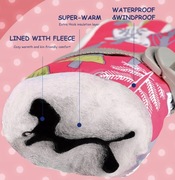 Dziecięce wodoodporne rękawiczki zimowe podszewka polarową termiczne M rozm