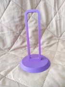 Stojak na gumki i spinki do włosów FIOLETOWY 