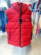 Bezrękawnik z kapturem 