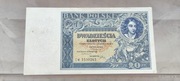 Banknot 20 zł 1931 
