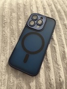 Etui iPhone 16 pro / ciemno niebieskie nowe