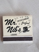 Unikatowe zapałki kolekcjonerskie Ms. Nibs . 