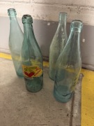 Zestaw starych butelek