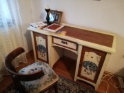 Biurko antyk retro drewno