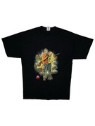 Czarna Koszulka z krótkim rękawem Retro Vintage boxy opium M adidas 90