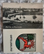 Szczytno Ortelsburg mini-pocztówka