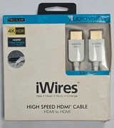 Kabel HDMI iWires High Speed 4K HDR 2m