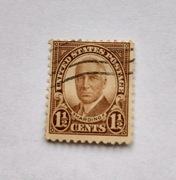 Zn.1,5c nr.292 USA Warren Harding,29-ty.Prezyd.1921-1923,stemp.b.kleju