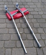 Kule ortopedczyne łokciowe do chodzenia - Laska łokciowa - 4 sztuki używane