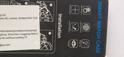 Zestaw 2 sztuk case do Apple Watch 49 mm, nowe, srebrno czarne