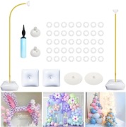 Zestaw stojaków na łuki balonowe w kolorze złotymGirlanda