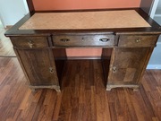 Biurko przedwojenne dąb do renowacji