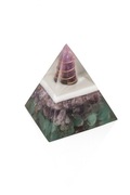 Piramidka wzmacniająca LUMI Serenity Ametys , Amazonit Szungit