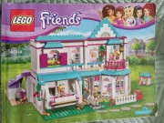 Lego Friends 41314 Dom Stephanie, kompletny z instrukcją 