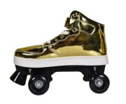Wrotki Vintage Złote Rozmiar 37 Nowe Retro Quad