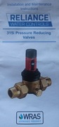 REDUKTOR CIŚNIENIA WODY RELIANCE 1/2 Z  SRUBUNKAMI