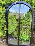 Skrzydła okienne drewniane łuki bez ram 