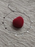 Przepiękny minimalistyczny łańcuszek naszyjnik stal nierdzewna cudo