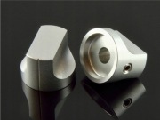 Gałka Aluminiowa / Selektor 20X15 Srebrna Matowa