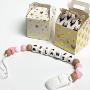 Zestaw świąteczny ozdobna agrafka z zawieszką