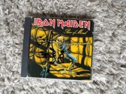 IRON MAIDEN - Piece of Mind - ! AUTOGRAF NICKO McBRAIN !  EMI