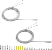 Zestaw linki stalowej DEANKEJI 1,5 mm do zawieszenia lamp 2 m