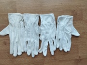 BIAŁE RĘKAWICZKI JEŹDZIECKIE ANTYPOŚLIZGOWE 4 sztuki (2 pary RĘKAWICE KONIE