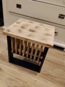 Stolik kawowy i taboreret, dwa w jednym 