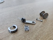 Komplet 5 Kolczyków Męskich Trendhim | Stal Nierdzewna | Jak Nowy