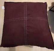 poduszka ozdobna, bordo, jak aksamit