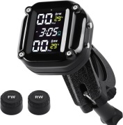 Czujnik TPMS Ciśnienia i Temperatury Opon Kół Bezprzewodowy Motocykl Rower