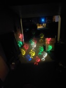 Lampa dyskotekowa/stary efekt. Światło/projektor.