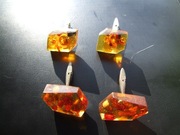 spinki do mankietów PRL 2 komplety