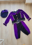 Paź 4-6 l. bluza spodnie i beret przebranie kostium