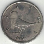 Chorwacja 1 kuna 2001 - 22,5 mm