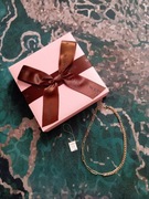 Złoty naszyjnik łańcuszek paper clip W.Kruk 585 nowy pancerka ankier 