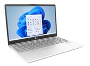 Laptop HP 15-fc0029nw 15,6" AMD Ryzen 5 7520U 16GB RAM 512GB  Win11 Srebrny