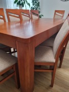 Stół 2.0/4.1 x 0.9 m  z 12 krzesłami