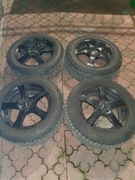 Opony zimowe DUNLOP  + felgi Dezent