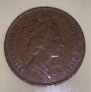 Wielka Brytania. 2 pensy. Two pence.1987. Elżbieta II.