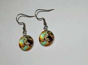 Kolczyki krowy krowa cow bydło szkockie Highland