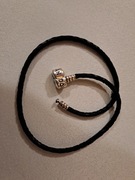 Bransoletka skorzana Pandora + gratis bransoletka